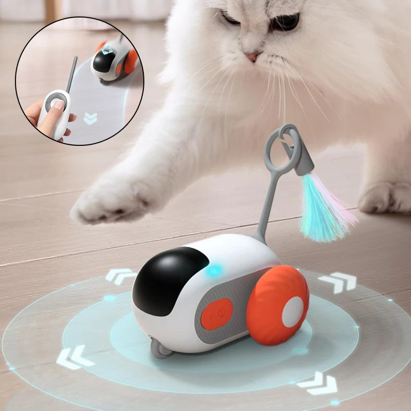 Remote-Control Cat Chase Toy Car