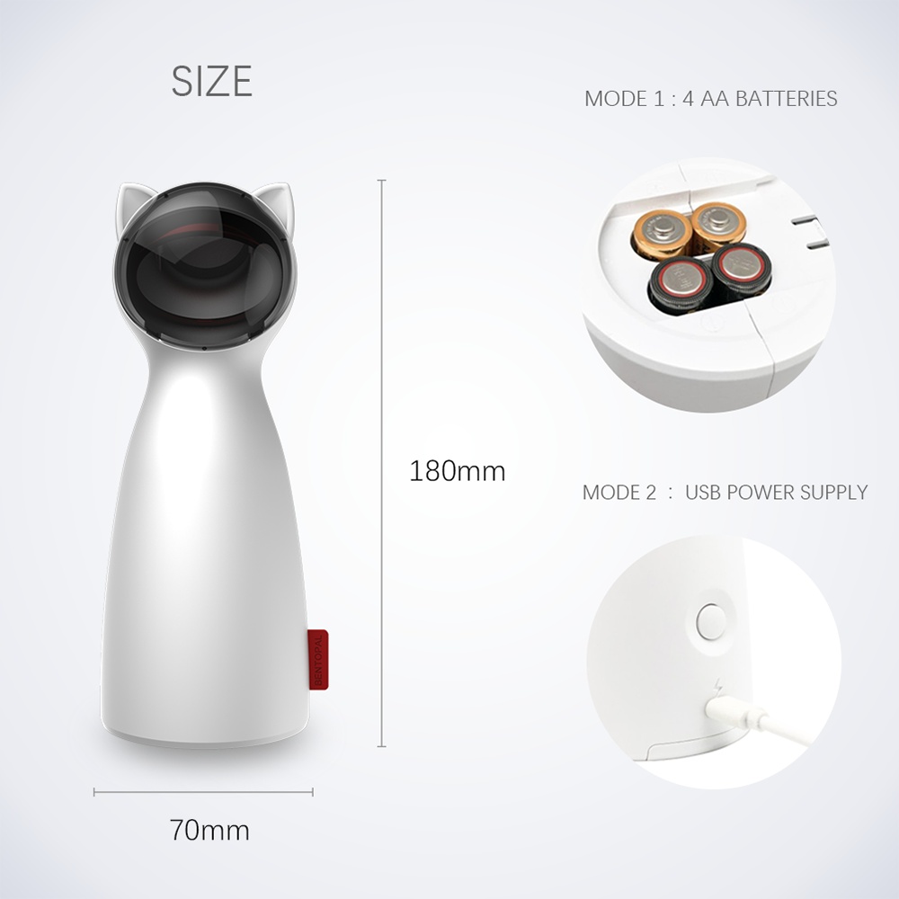 Smart Automatic Laser Toy for Cats
