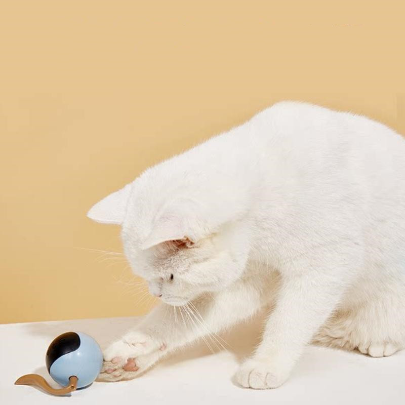 Pet Smart Interactive Colorful LED Rotating Ball - Image 7