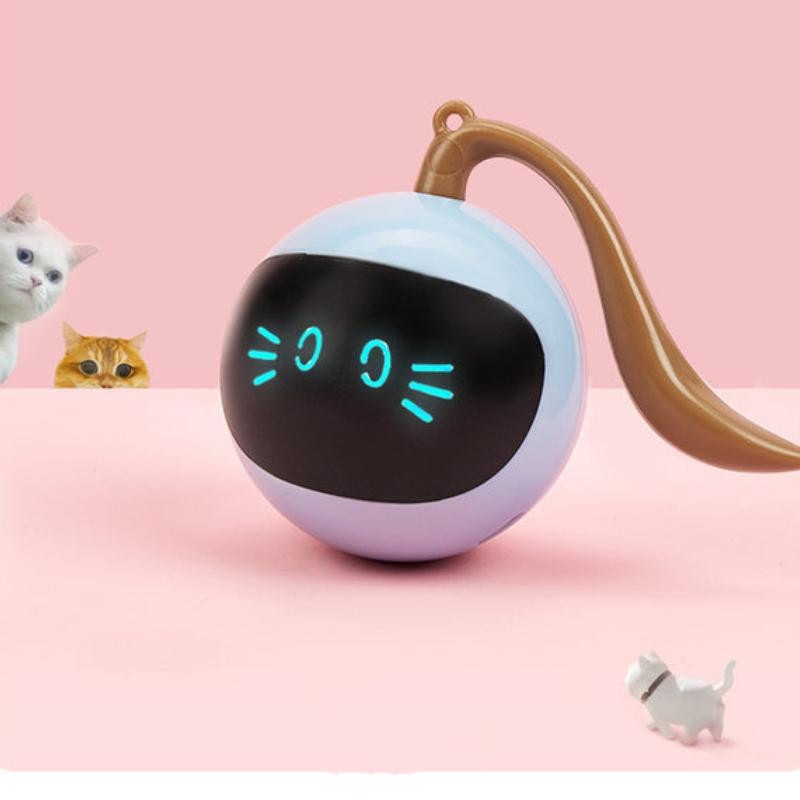 Pet Smart Interactive Colorful LED Rotating Ball - Image 3