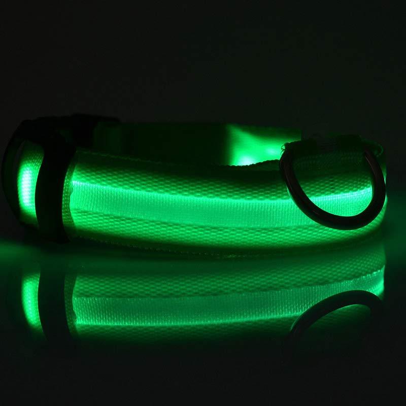 Nylon LED Luminous Dog Collar (glow in dark) - Image 8