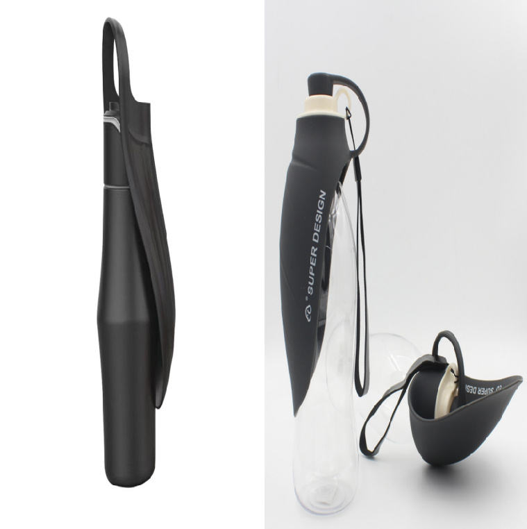 Portable Silicone Leaf Dog Water Bottle (travel) - Image 3