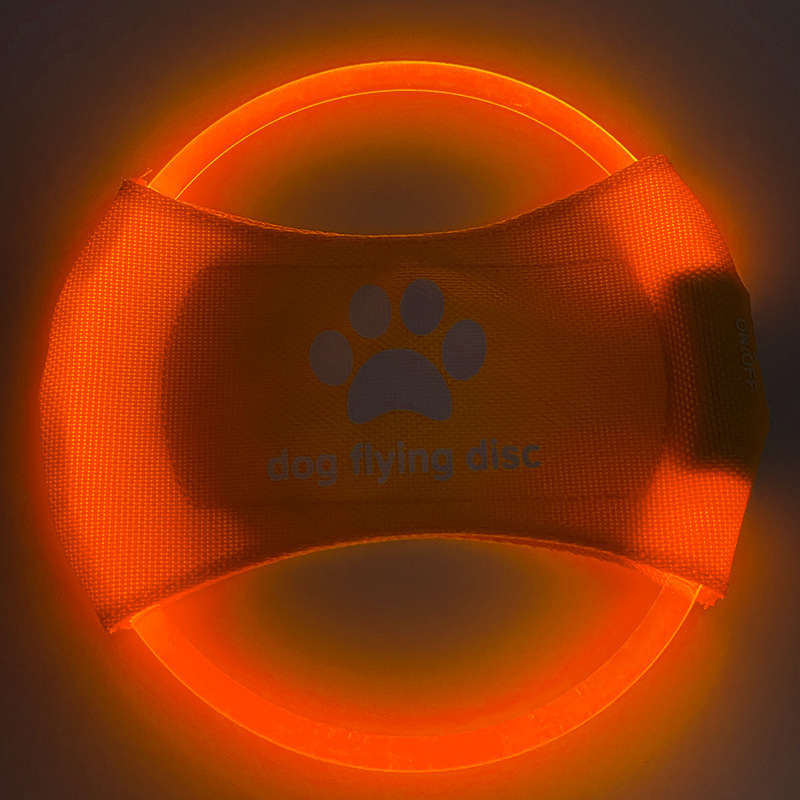 LED Glowing Flying Disc (training fetch toy) - Image 4