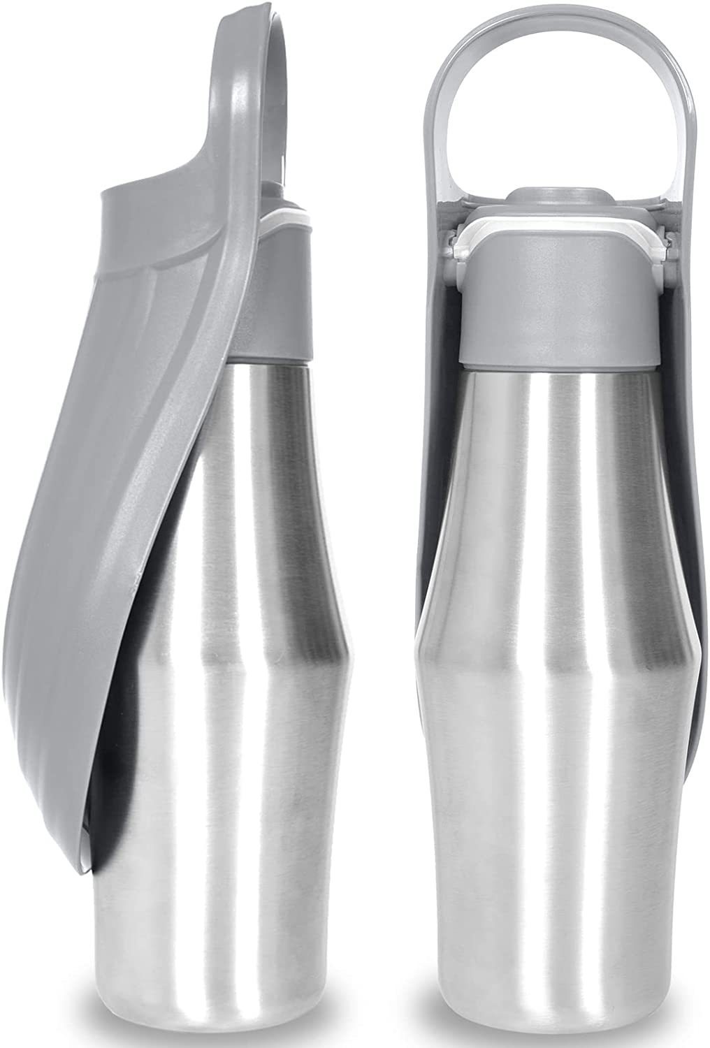 Portable Silicone Leaf Dog Water Bottle (travel) - Image 4