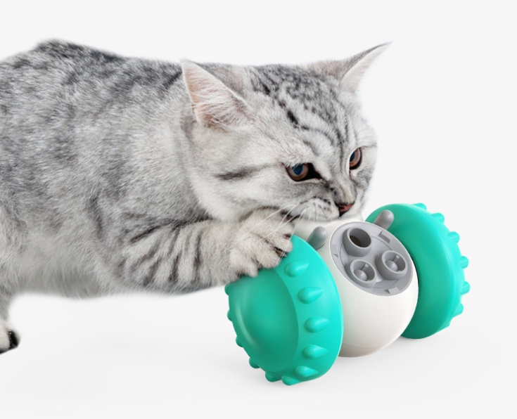 Treat-Dispensing Balance Car Toy for Cats and Dogs
