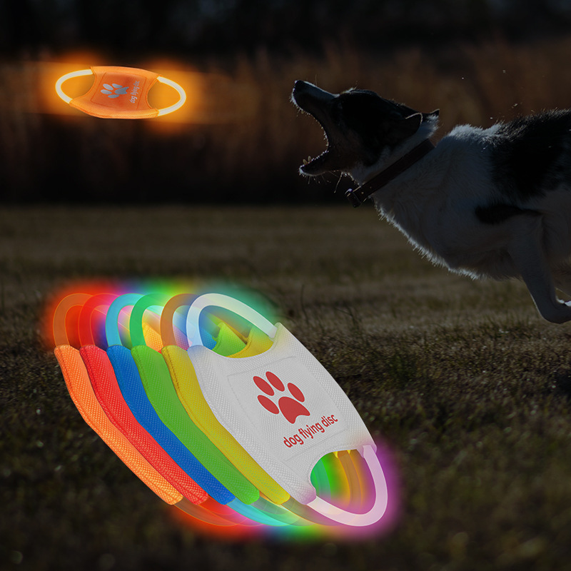 LED Glowing Flying Disc (training fetch toy) - Image 5