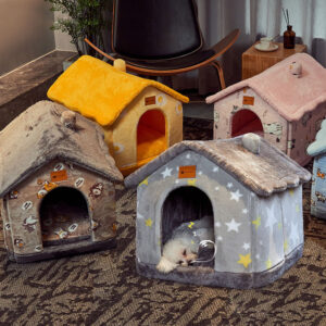 7e361819-fa7b-45d8-ac6a-c70f162d8b39.jpg Foldable Cozy Cave Bed for Dogs and Cats