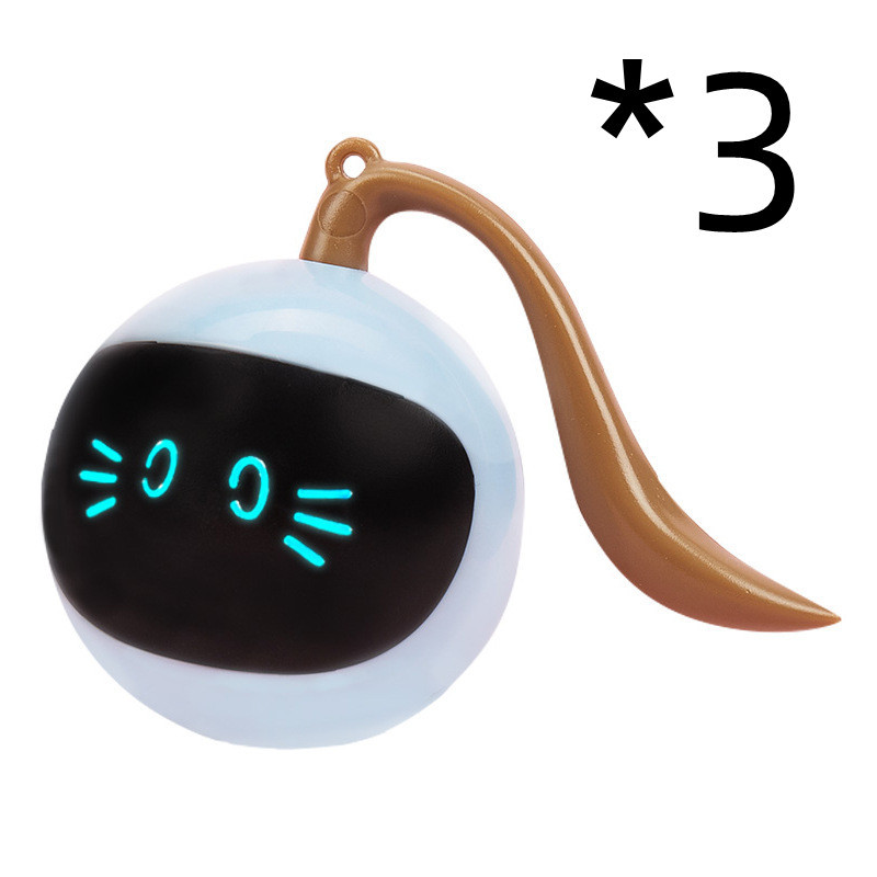 Pet Smart Interactive Colorful LED Rotating Ball - Image 5