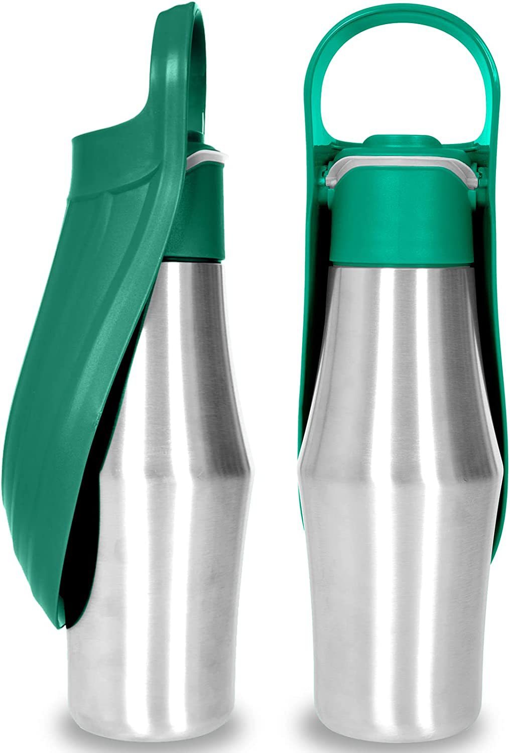 Portable Silicone Leaf Dog Water Bottle (travel) - Image 5