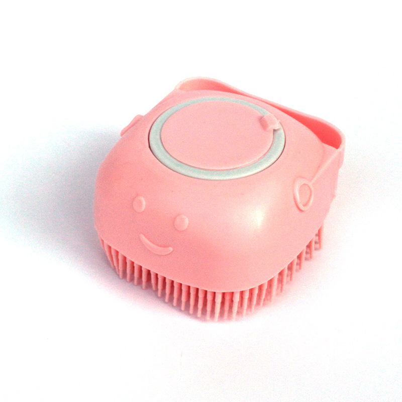 Silicone Bath & Massage Brush for Dogs and Cats