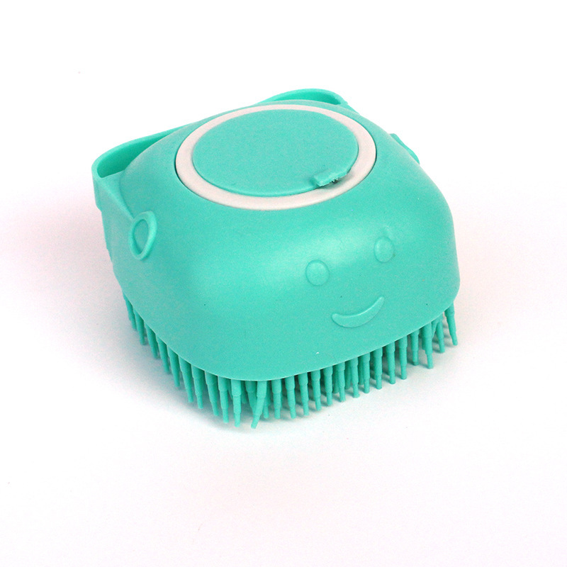 Silicone Bath & Massage Brush for Dogs and Cats