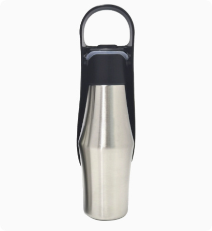 Portable Silicone Leaf Dog Water Bottle (travel) - Image 2