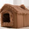 Brown Snow House