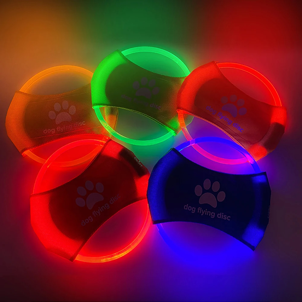 LED Glowing Flying Disc (training fetch toy) - Image 7