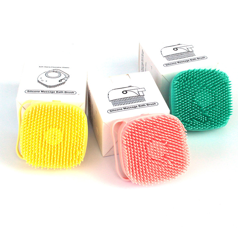 Silicone Bath & Massage Brush for Dogs and Cats