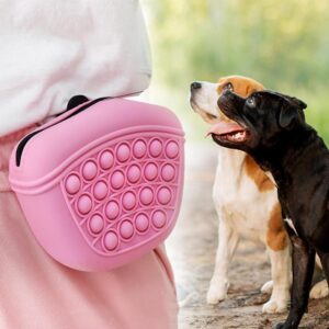e213bc65-a6c5-45e5-b290-ef46b684813b.jpg Silicone Treat Pouch / Dog Training Waist Bag