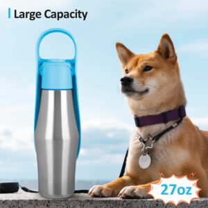 ec09e98a-16d3-422f-9b56-111a0273e81d.jpg Portable Silicone Leaf Dog Water Bottle (travel)